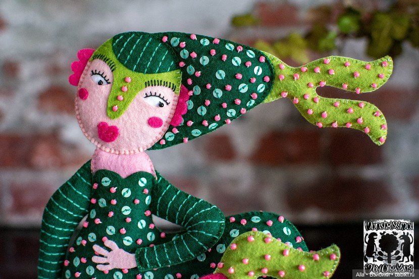 Авторские игрушки из фетра Ольги Янгировой (фото 7)