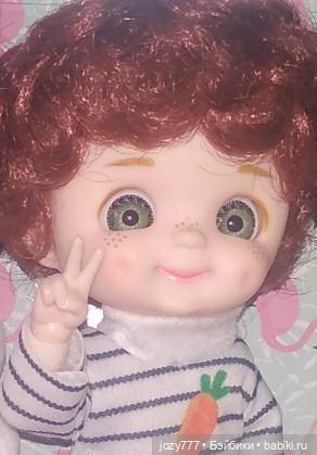 Мой опыт замены глаз 14 мм у баболика-мальчика с ямочками (фото 7)