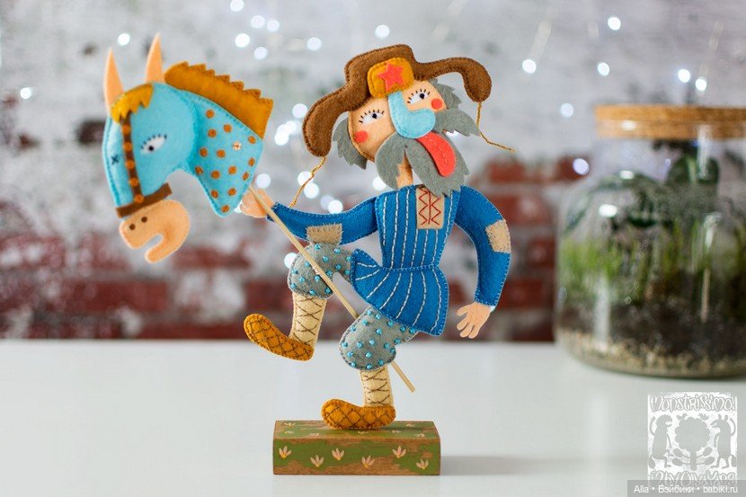 Авторские игрушки из фетра Ольги Янгировой (фото 9)