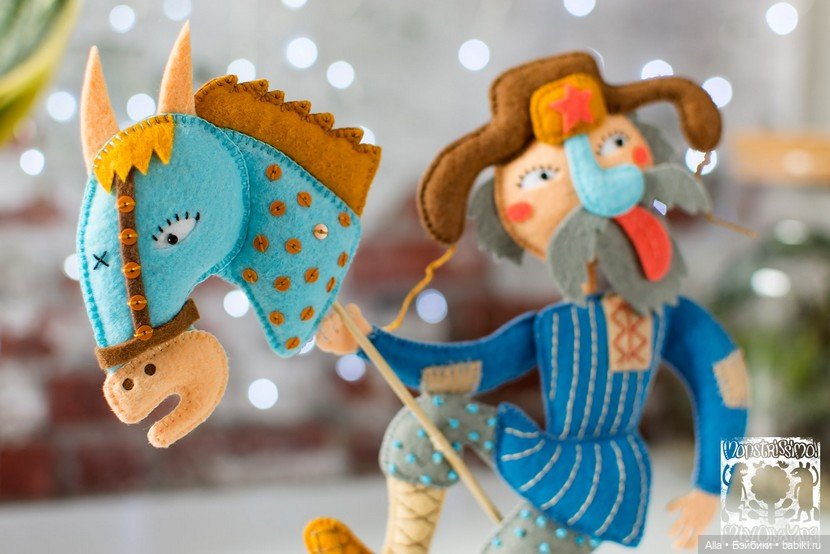 Авторские игрушки из фетра Ольги Янгировой (фото 8)