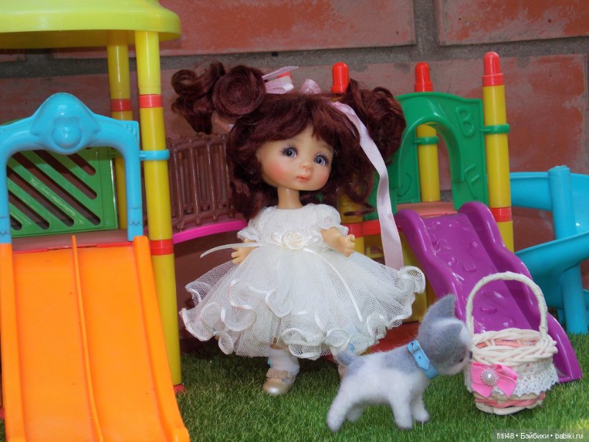 Маленький ушастый щенок — Куклы Nikki Britt (Никки Бритт): авторские BJD (БЖД)