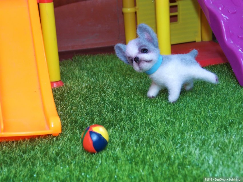 Маленький ушастый щенок — Куклы Nikki Britt (Никки Бритт): авторские BJD (БЖД)