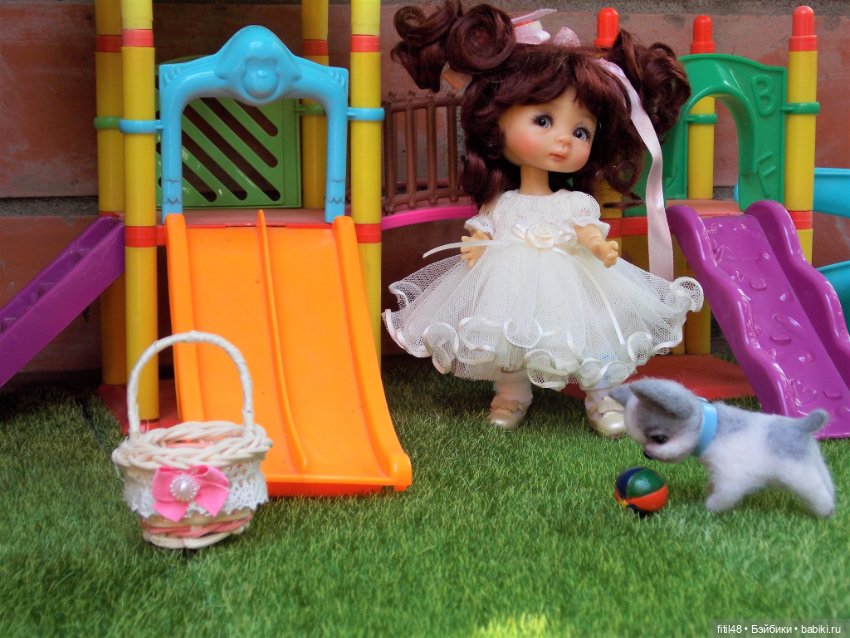 Маленький ушастый щенок — Куклы Nikki Britt (Никки Бритт): авторские BJD (БЖД)