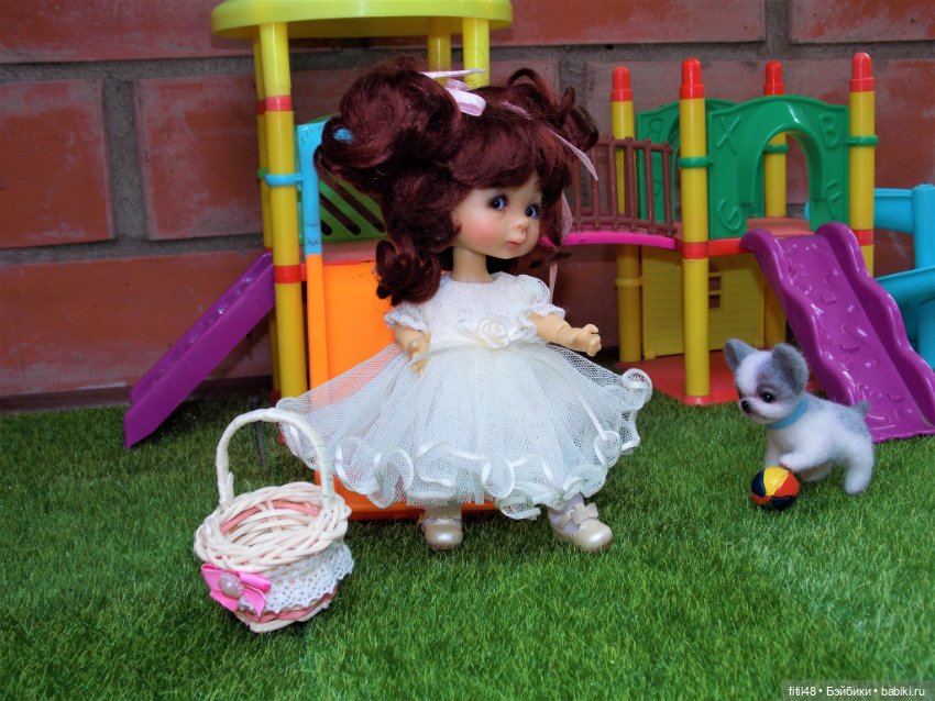 Маленький ушастый щенок — Куклы Nikki Britt (Никки Бритт): авторские BJD (БЖД)