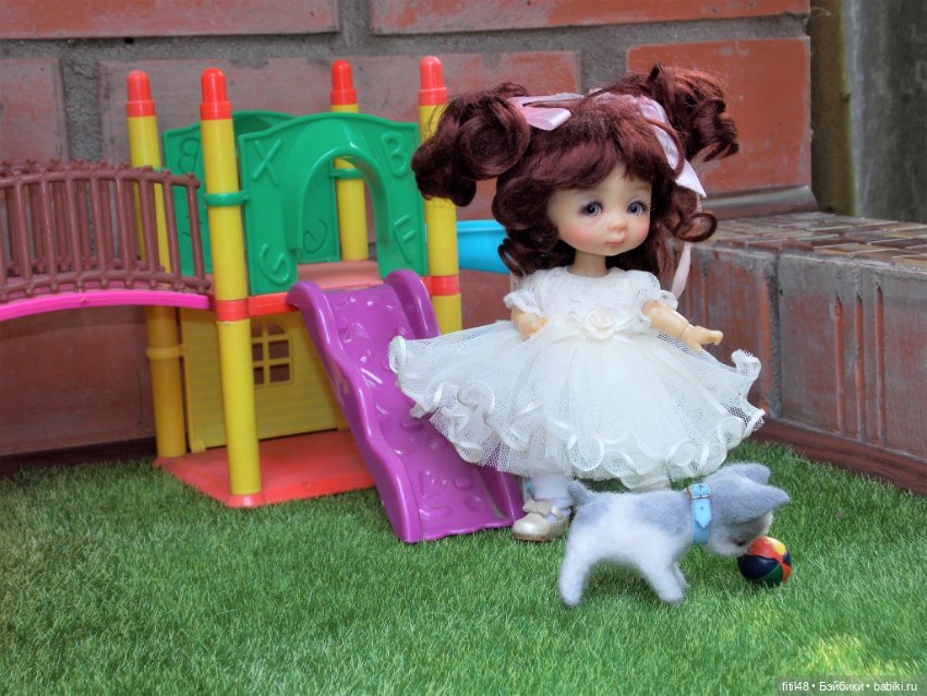 Маленький ушастый щенок — Куклы Nikki Britt (Никки Бритт): авторские BJD (БЖД)