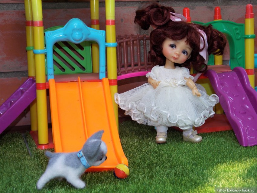 Маленький ушастый щенок — Куклы Nikki Britt (Никки Бритт): авторские BJD (БЖД)