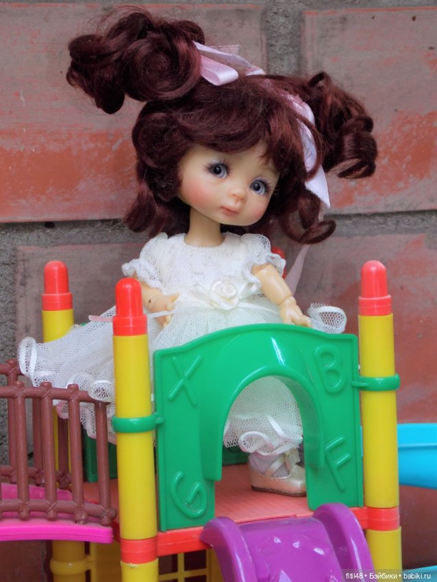 Маленький ушастый щенок — Куклы Nikki Britt (Никки Бритт): авторские BJD (БЖД)