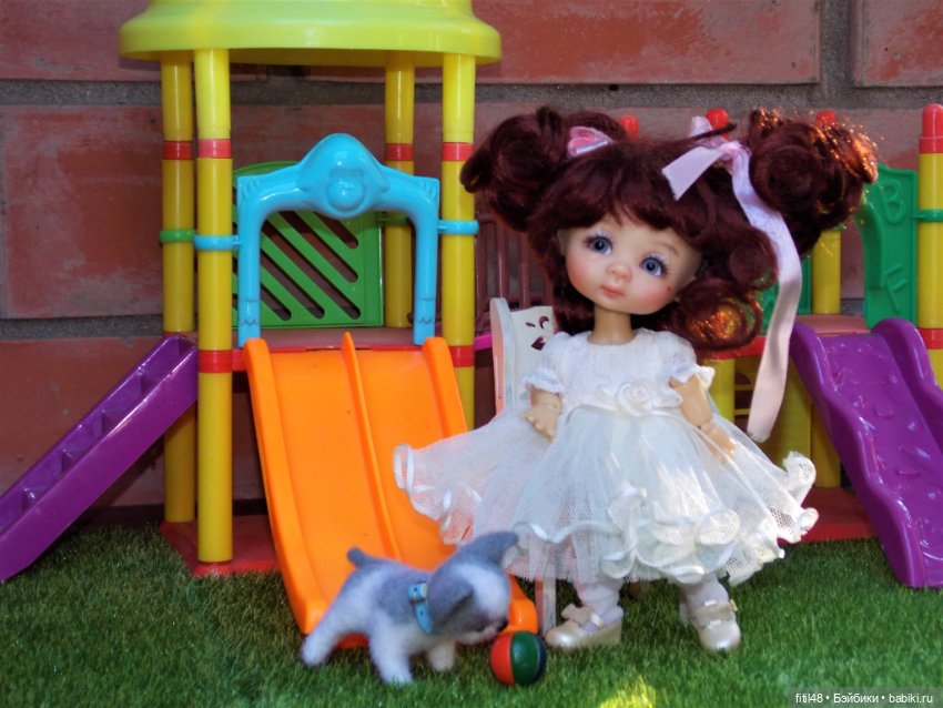 Маленький ушастый щенок — Куклы Nikki Britt (Никки Бритт): авторские BJD (БЖД)