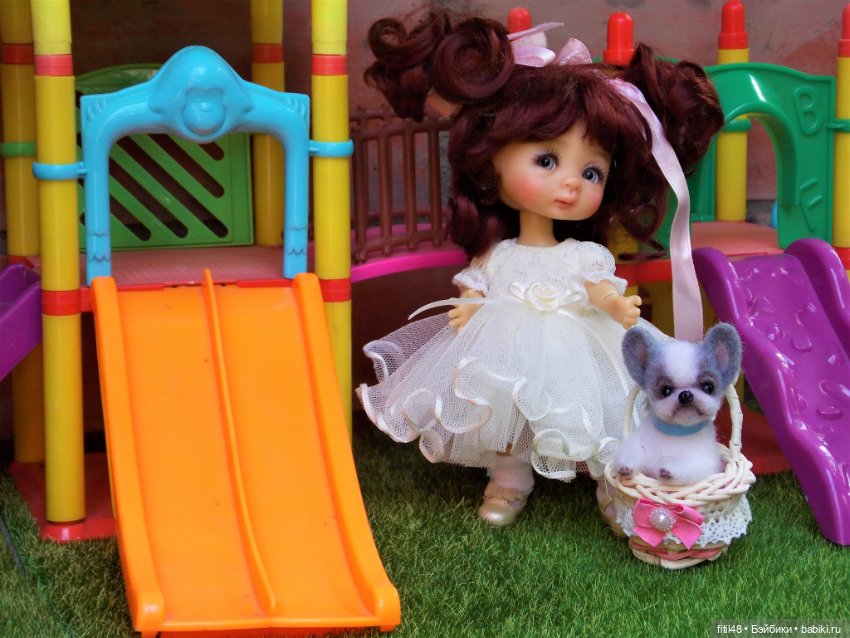 Маленький ушастый щенок — Куклы Nikki Britt (Никки Бритт): авторские BJD (БЖД)