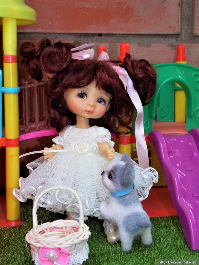 Маленький ушастый щенок — Куклы Nikki Britt (Никки Бритт): авторские BJD (БЖД)