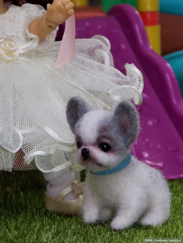 Маленький ушастый щенок — Куклы Nikki Britt (Никки Бритт): авторские BJD (БЖД) (фото 3)