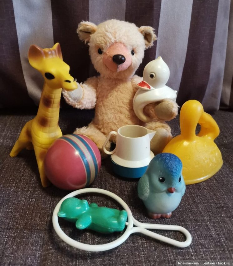 Мой милый Миша — Игрушки СССР и советского детства: резиновые