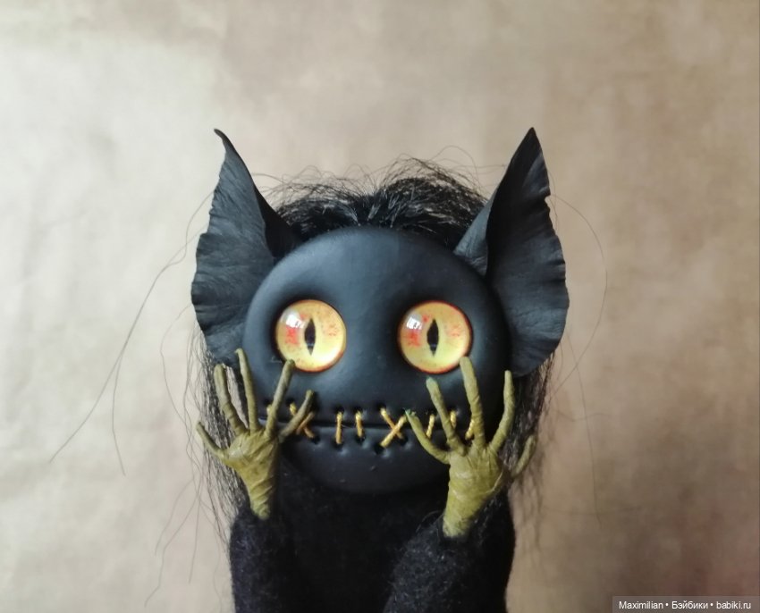 Бука. Авторская кукла — Авторские игрушки из разных материалов: синельная проволока (фото 7)