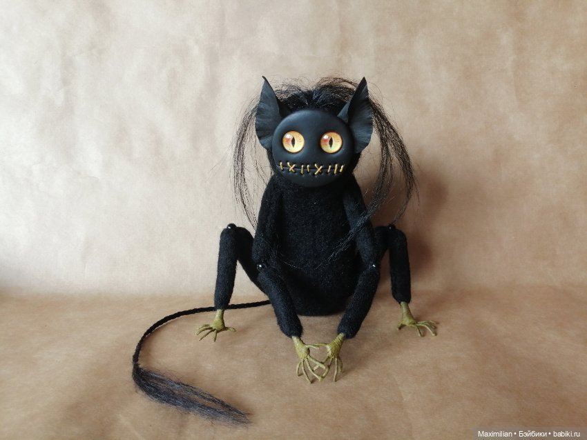 Бука. Авторская кукла — Авторские игрушки из разных материалов: синельная проволока (фото 2)