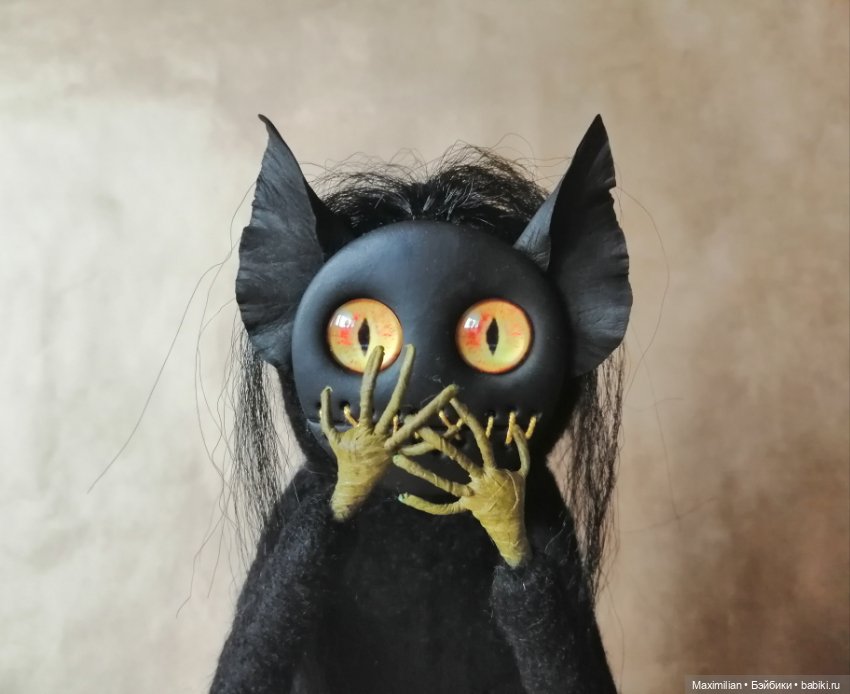 Бука. Авторская кукла — Авторские игрушки из разных материалов: синельная проволока (фото 6)