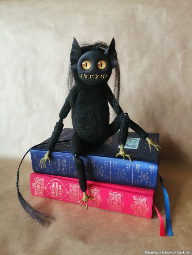 Бука. Авторская кукла — Авторские игрушки из разных материалов: синельная проволока (фото 4)