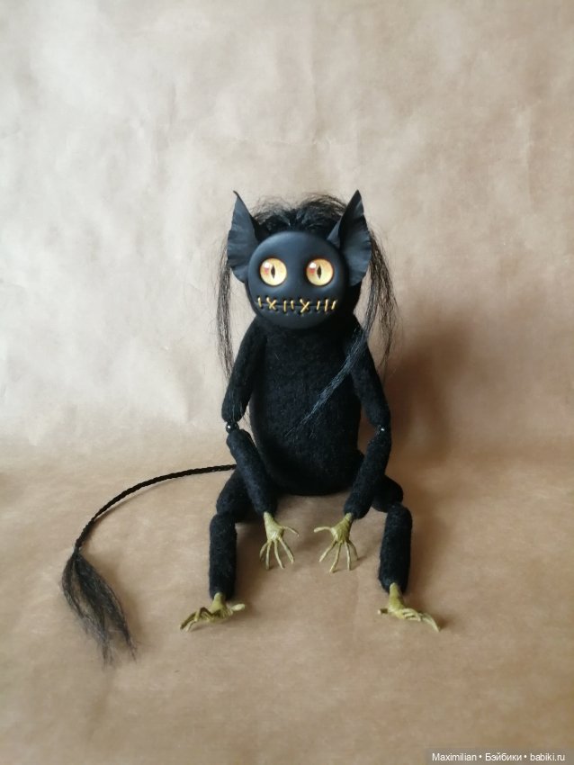 Бука. Авторская кукла — Авторские игрушки из разных материалов: синельная проволока (фото 3)