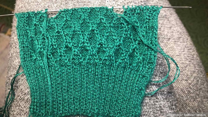 Красотка Нишель и фото создания кофточки