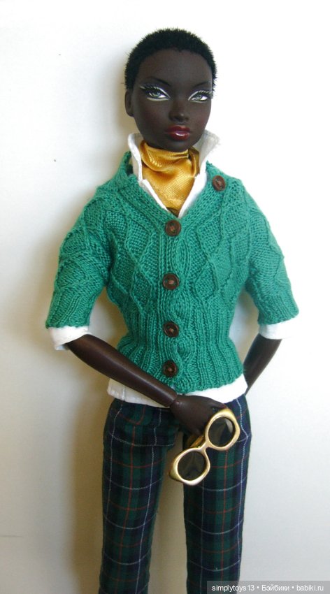 Красотка Нишель и фото создания кофточки (фото 3)