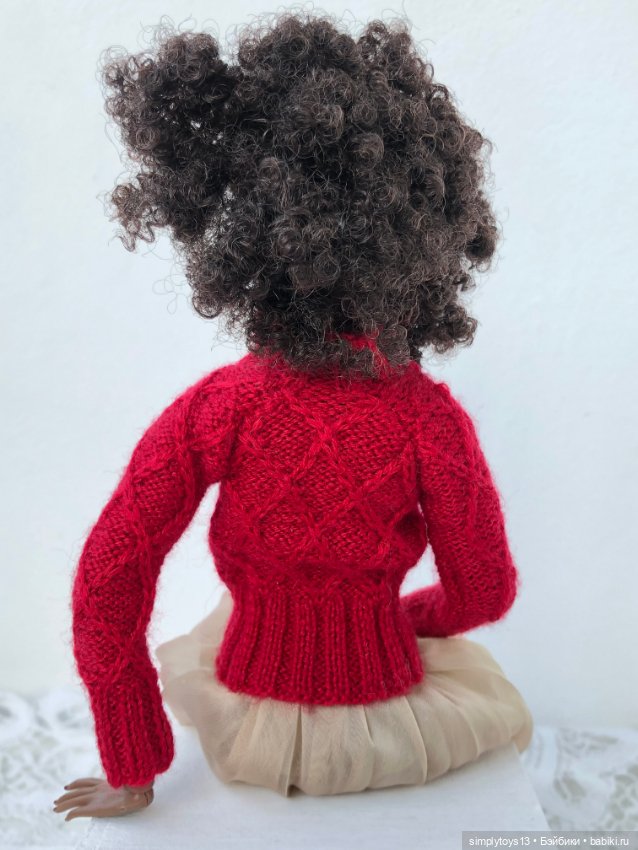 Красотка Нишель и фото создания кофточки (фото 8)