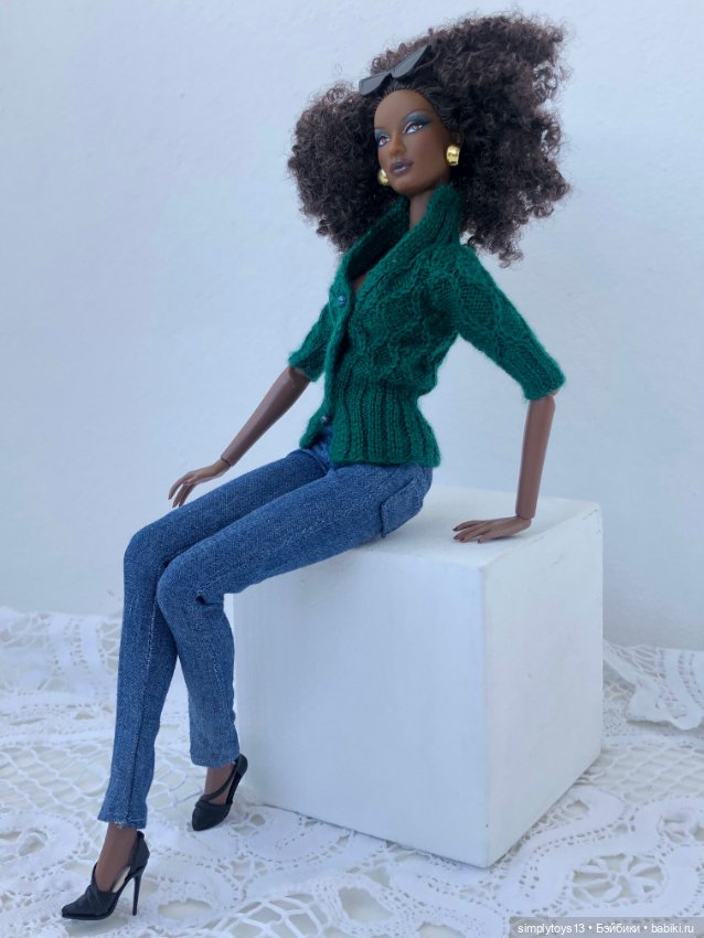 Красотка Нишель и фото создания кофточки