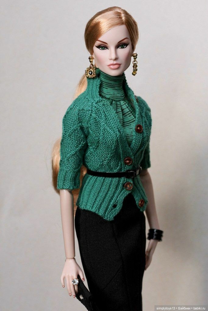 Красотка Нишель и фото создания кофточки (фото 2)