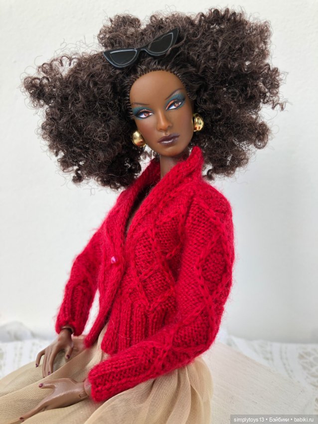 Красотка Нишель и фото создания кофточки (фото 7)