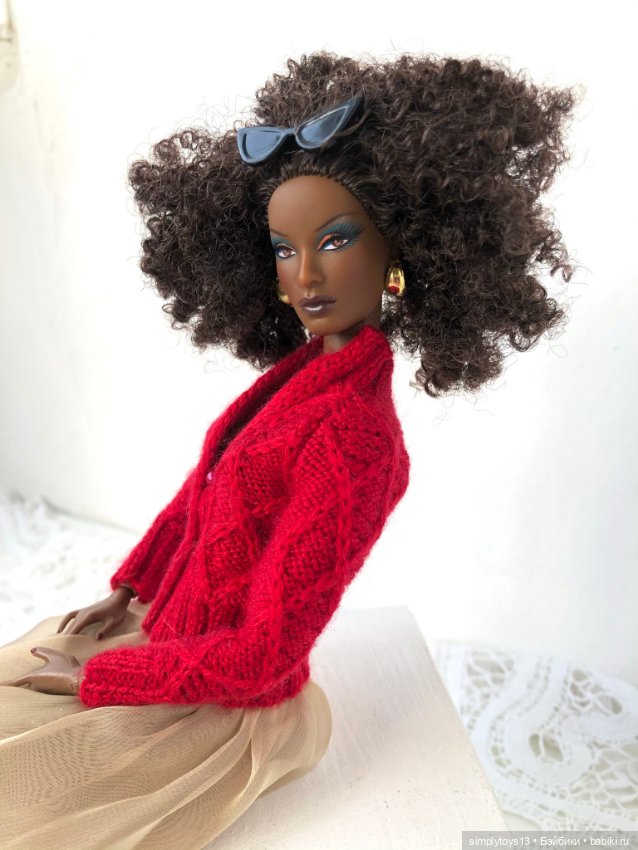 Красотка Нишель и фото создания кофточки (фото 9)