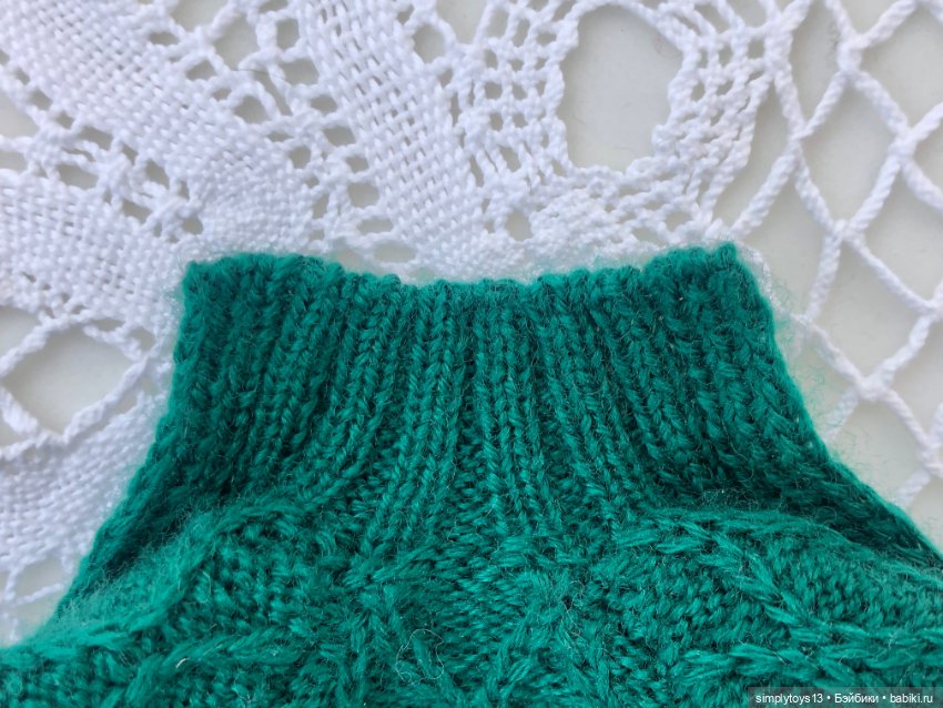 Красотка Нишель и фото создания кофточки