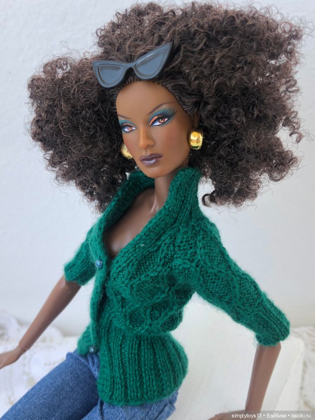 Красотка Нишель и фото создания кофточки