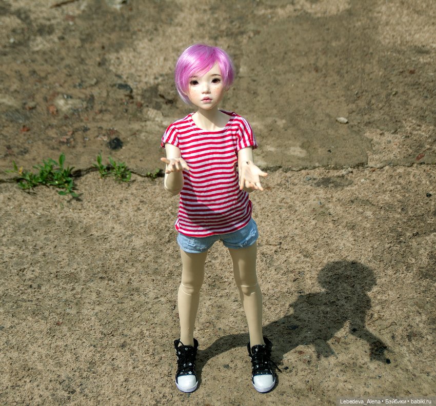 Розовое-грозовое — Гибридизация кукол BJD (БЖД): пересадка головы (фото 4)
