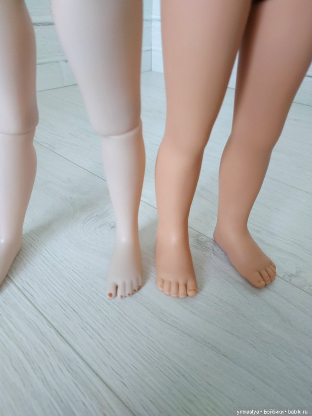 Ruby red и Оливия Llorens, сравнение кукол (фото 5)