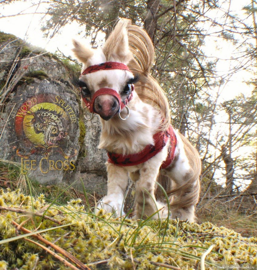 Авторские игрушки из меха Wood Splitter Lee Cross