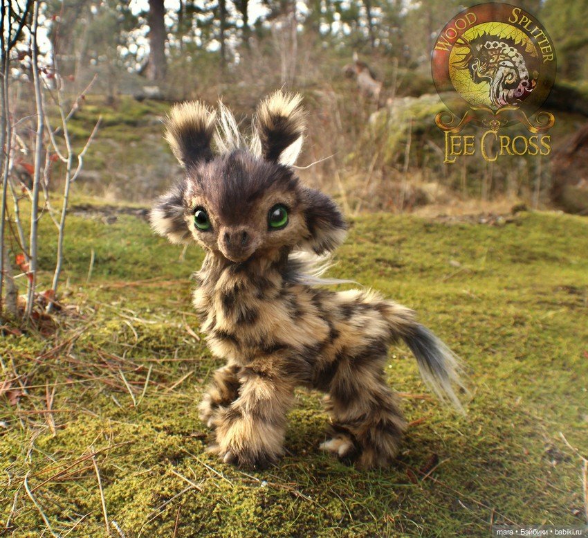 Авторские игрушки из меха Wood Splitter Lee Cross