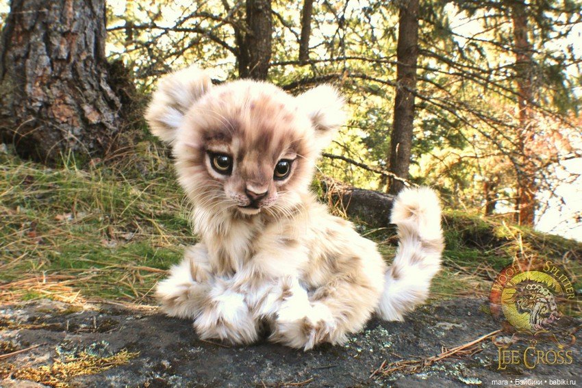 Авторские игрушки из меха Wood Splitter Lee Cross