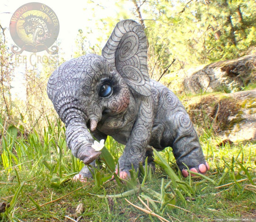 Авторские игрушки из меха Wood Splitter Lee Cross