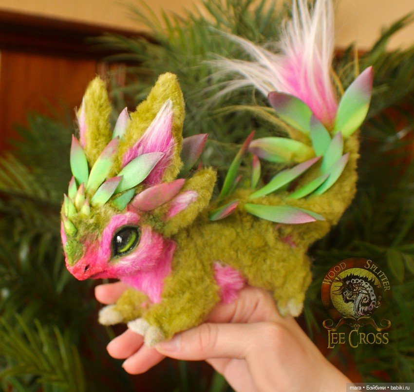 Авторские игрушки из меха Wood Splitter Lee Cross