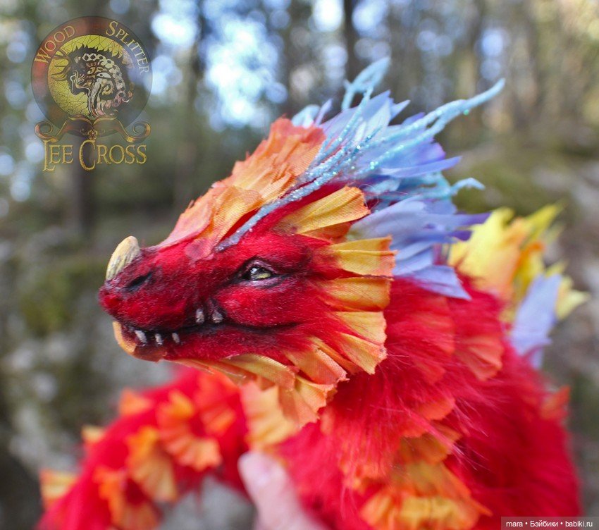 Авторские игрушки из меха Wood Splitter Lee Cross
