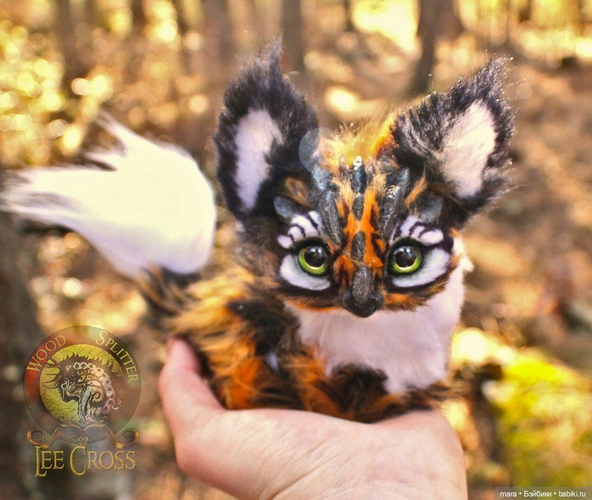 Авторские игрушки из меха Wood Splitter Lee Cross