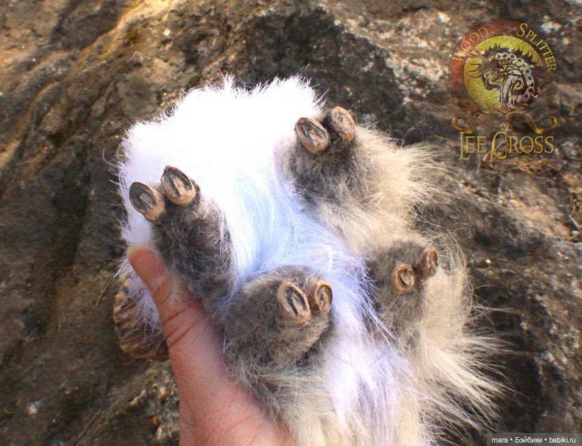 Авторские игрушки из меха Wood Splitter Lee Cross (фото 4)