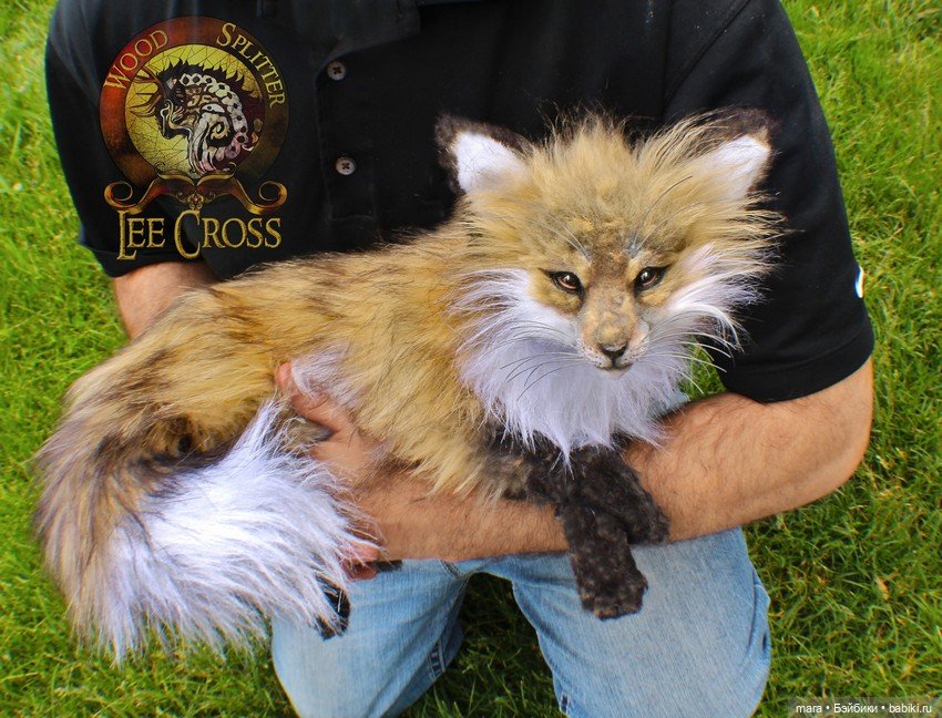 Авторские игрушки из меха Wood Splitter Lee Cross (фото 7)