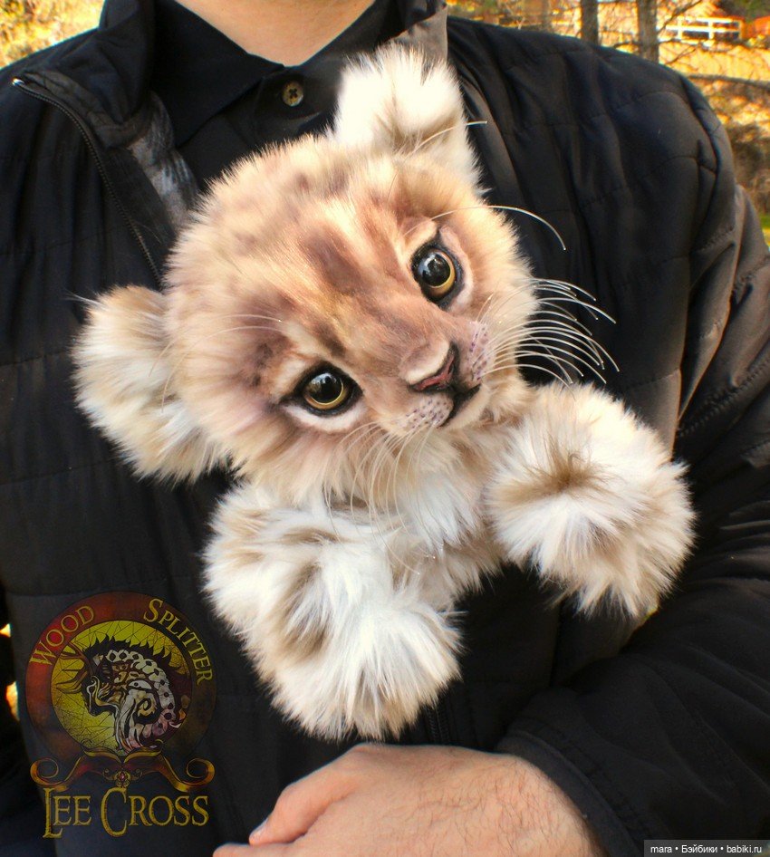 Авторские игрушки из меха Wood Splitter Lee Cross