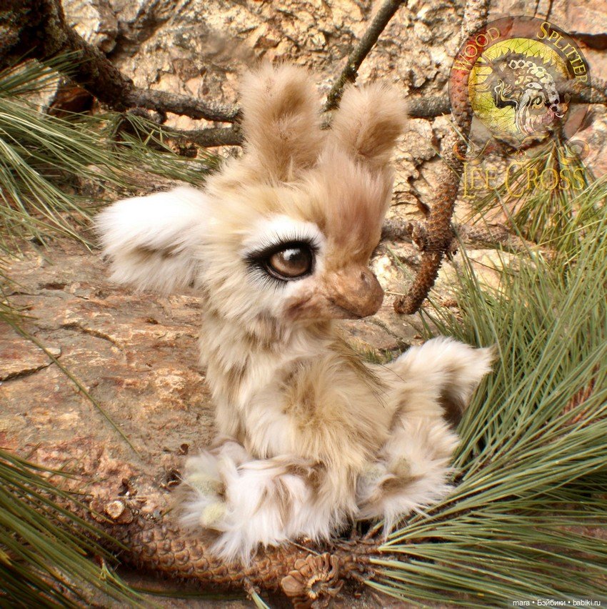 Авторские игрушки из меха Wood Splitter Lee Cross