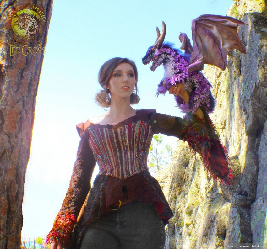 Авторские игрушки из меха Wood Splitter Lee Cross