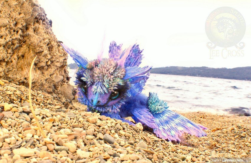 Авторские игрушки из меха Wood Splitter Lee Cross