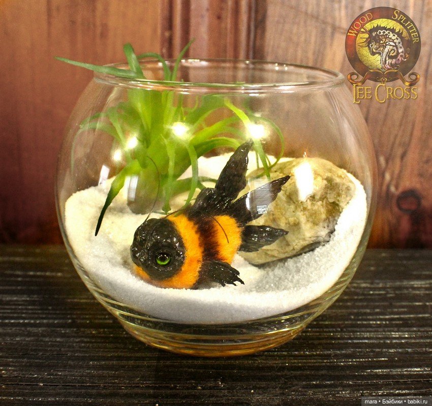 Авторские игрушки из меха Wood Splitter Lee Cross