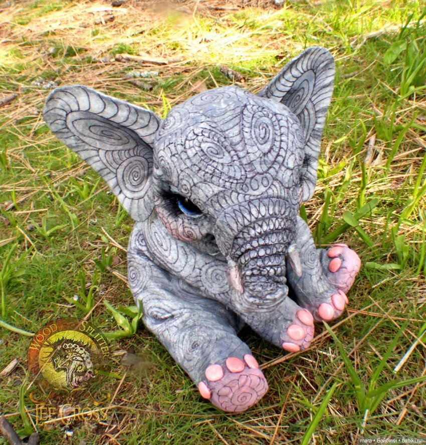 Авторские игрушки из меха Wood Splitter Lee Cross