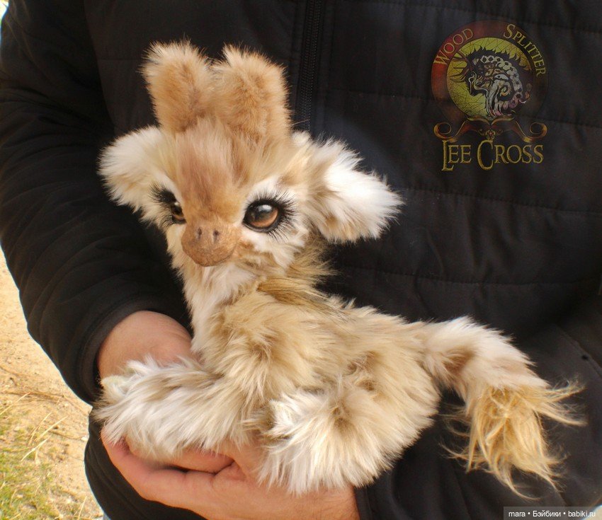 Авторские игрушки из меха Wood Splitter Lee Cross