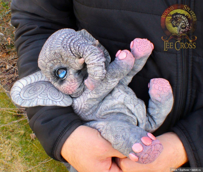 Авторские игрушки из меха Wood Splitter Lee Cross