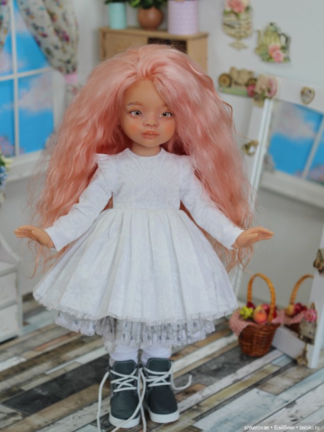 Новая куколка — ООАК Paola Reina (Паола Рейна) и испанских кукол: перерисовка (фото 8)